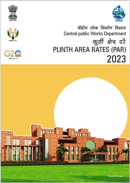 Plinth Area Rates 2023