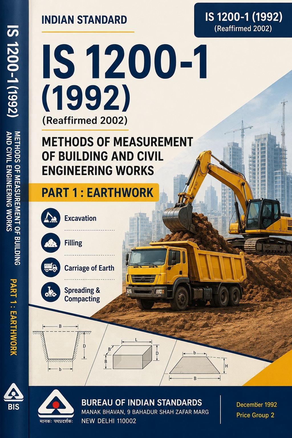 IS 1200 Part 1: Earthwork Measurement Rules