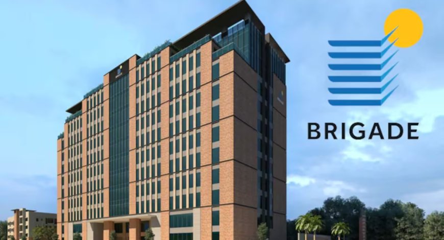 “Brigade Enterprises surges as it unveils intentions to create office space in Bengaluru.”